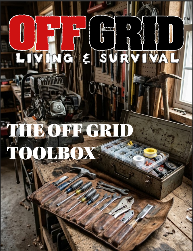 Off Grid Toolbox — the latest issue of Off Grid Living & Survival Magazine